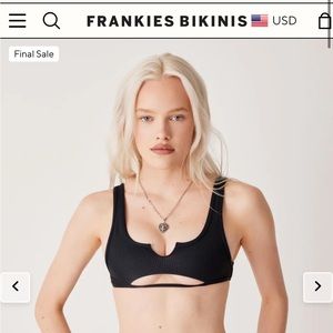 Frankie’s bikini swimsuit top